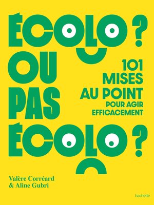 cover image of Écolo ou pas écolo